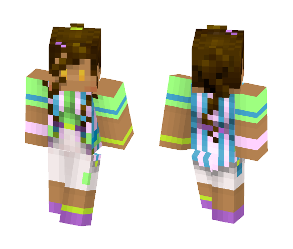 Random Tan Girl - Girl Minecraft Skins - image 1