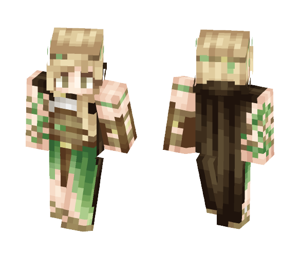 ♦ℜivanna16♦ Nature Mage - Female Minecraft Skins - image 1