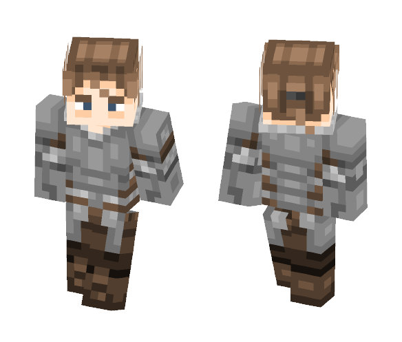 Fantasy | Weary Knight - Male Minecraft Skins - image 1