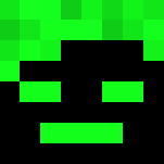 Ghostmanenergy Skin Green remix - Male Minecraft Skins - image 3