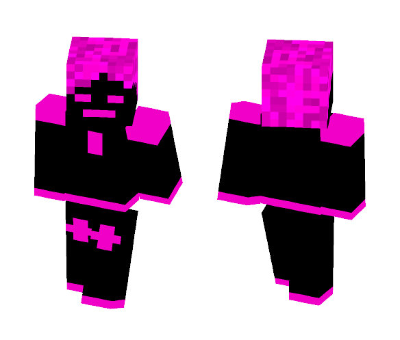 Ghostmanenergy Skin Purple remix - Male Minecraft Skins - image 1