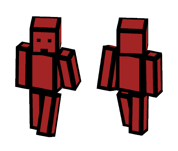 Red and Black Man - Male Minecraft Skins - image 1