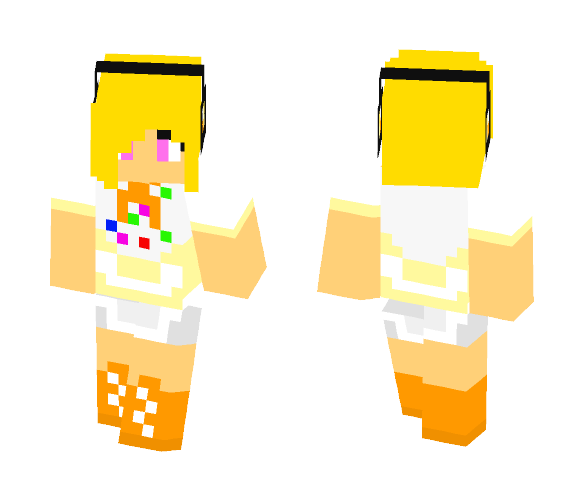 Human Chica - Female Minecraft Skins - image 1