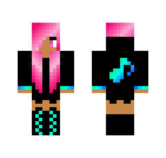 MusicalGirlBlue - Female Minecraft Skins - image 2