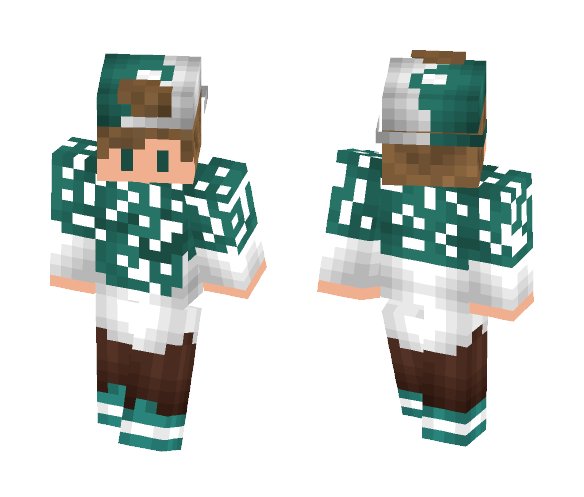 ItsSimply Green - Male Minecraft Skins - image 1