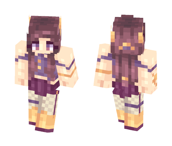 Fantasy Horned Girl :p - Girl Minecraft Skins - image 1