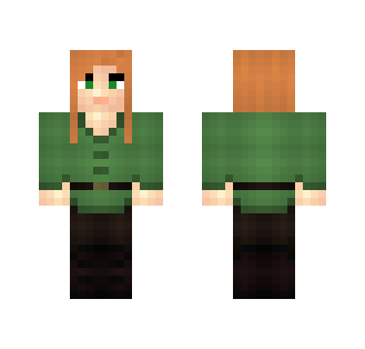 Alyssa The Miner - Female Minecraft Skins - image 2