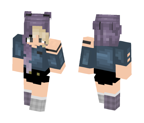 Popo Alert - Female Minecraft Skins - image 1