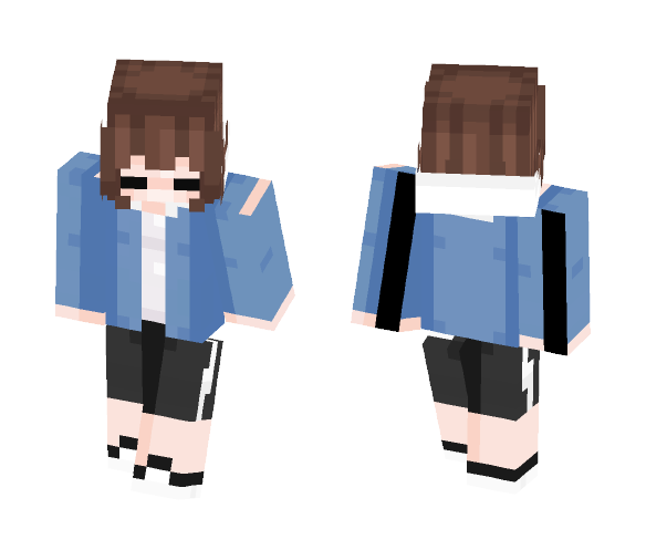 what's this au called again??? - Female Minecraft Skins - image 1