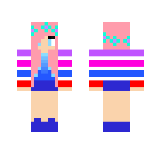 Beverly Flowers {Cherry} - Female Minecraft Skins - image 2
