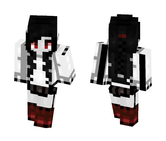 Grim Ghoul Girl - Girl Minecraft Skins - image 1