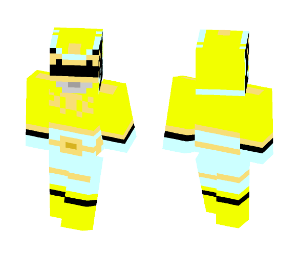 Megaforce Yellow - Female Minecraft Skins - image 1