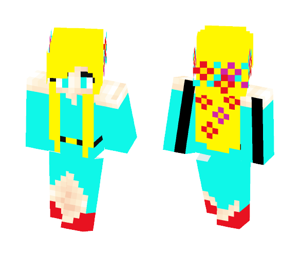 cute girl - Cute Girls Minecraft Skins - image 1
