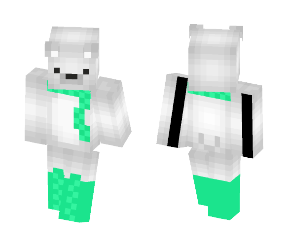 Cute Polar Bear - Male Minecraft Skins - image 1