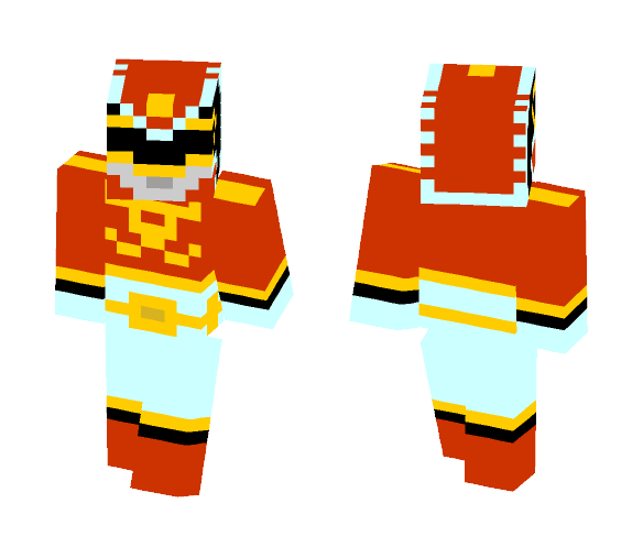 Red Megaforce Ranger - Male Minecraft Skins - image 1