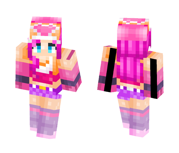 Miss Fortune Skin Arcade (LoL) - Female Minecraft Skins - image 1