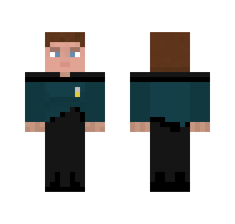 Science officer TNG - Male Minecraft Skins - image 2