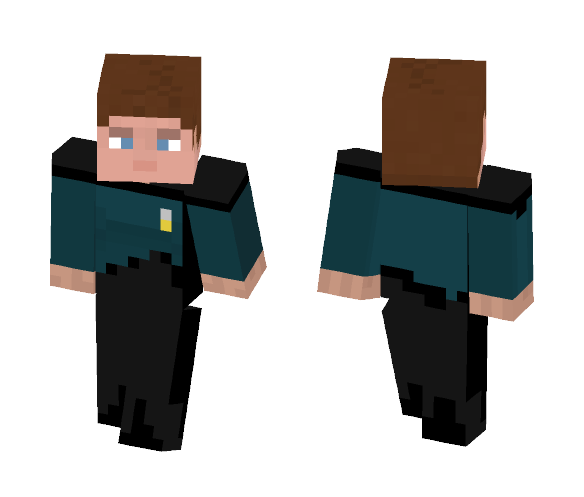 Science officer TNG - Male Minecraft Skins - image 1