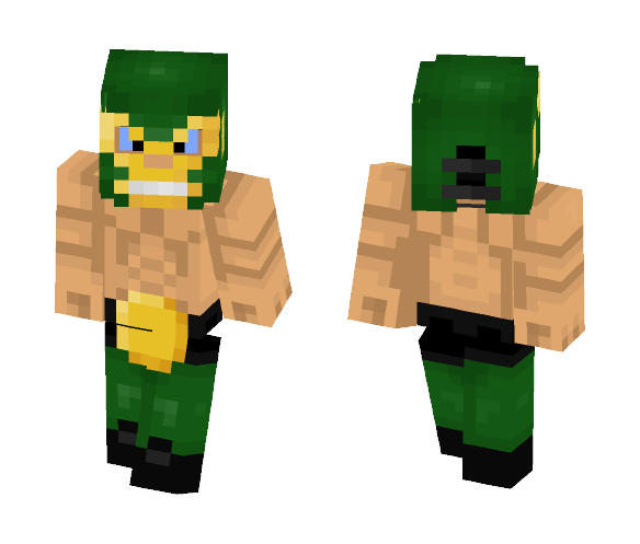 El Segador [Luchador Wrestler] - Male Minecraft Skins - image 1