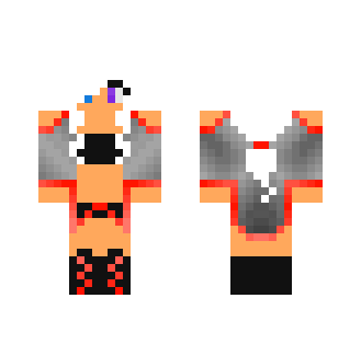 Lava GIrl - Girl Minecraft Skins - image 2