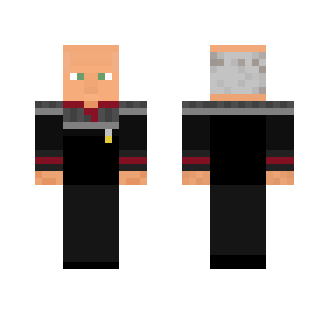 Jean-Luc Picard TNG Nemesis v2 - Male Minecraft Skins - image 2