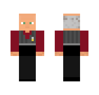 Jean-Luc Picard TNG Nemesis - Male Minecraft Skins - image 2
