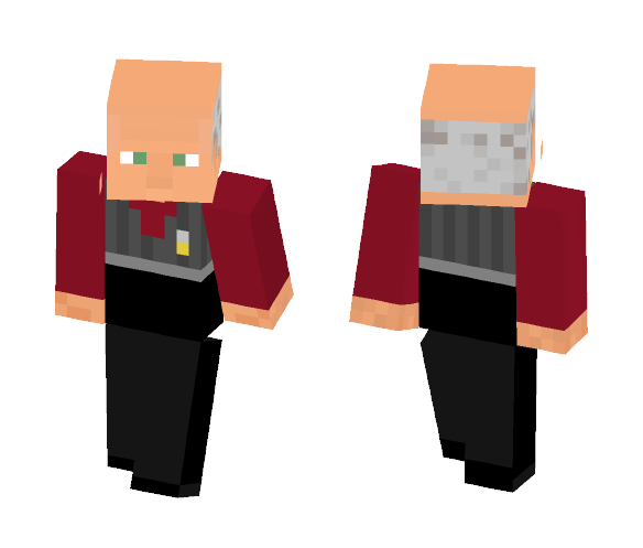 Jean-Luc Picard TNG Nemesis - Male Minecraft Skins - image 1