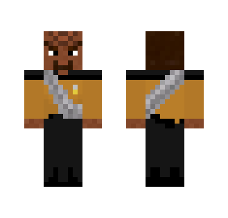 Worf TNG - Male Minecraft Skins - image 2