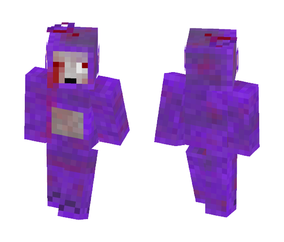 Zombie Tinky Winky - Male Minecraft Skins - image 1