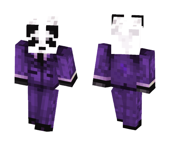 Panda Man - Male Minecraft Skins - image 1