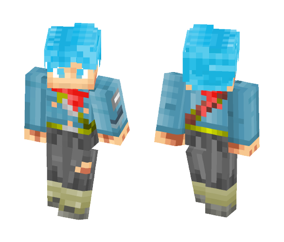 DBS: Future Trunks - Male Minecraft Skins - image 1