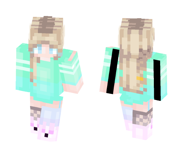 Bright Colours - Female Minecraft Skins - image 1