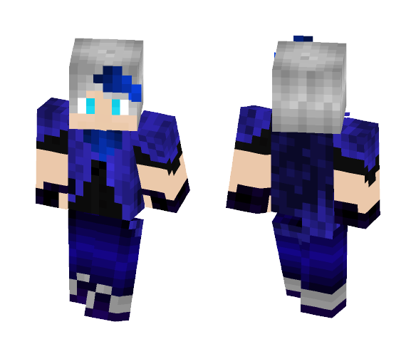 Blue tint for Cake - Male Minecraft Skins - image 1