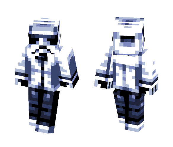 Stormtrooper Suit - Male Minecraft Skins - image 1