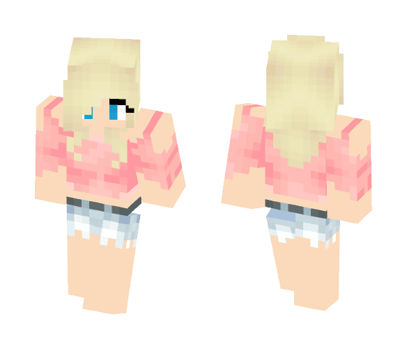яσѕє || Pink - Female Minecraft Skins - image 1