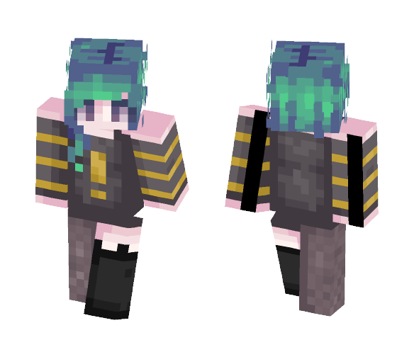 ķ꒐꒯ - toxic - Female Minecraft Skins - image 1