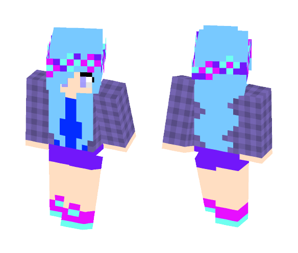 Casual Girl skin Elii - Girl Minecraft Skins - image 1