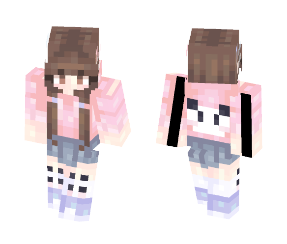 Panda ;3 - Female Minecraft Skins - image 1