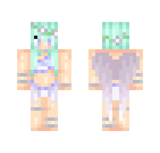Silver Flowers - Female Minecraft Skins - image 2