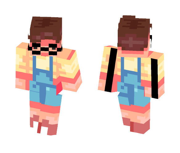 Hipster Shopkeeper - Male Minecraft Skins - image 1