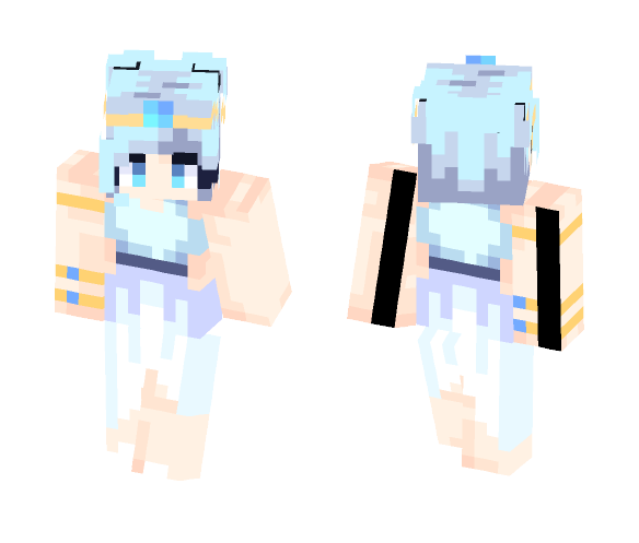 Cold Eyes Tell Lies - Female Minecraft Skins - image 1