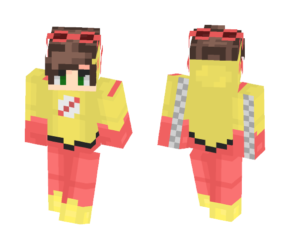 Kid Flash - Young Justice - Male Minecraft Skins - image 1