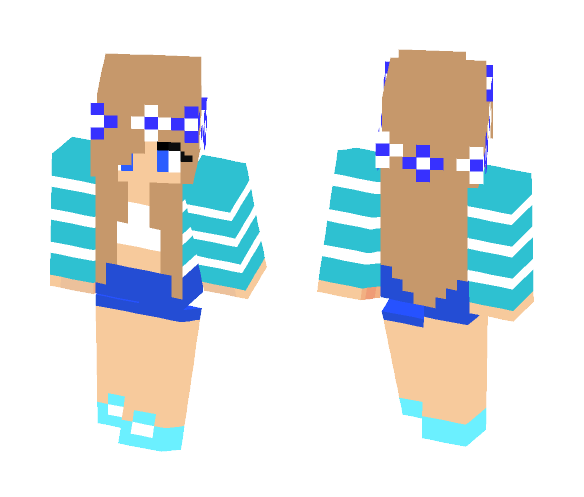 CherryPie in blue! - Female Minecraft Skins - image 1