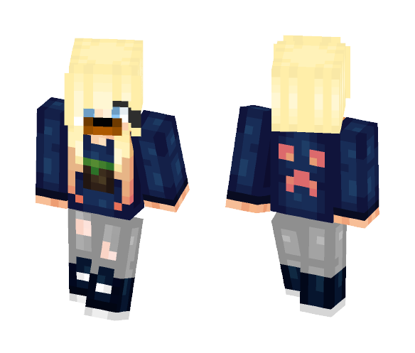 ~Snappy Face~ - Female Minecraft Skins - image 1