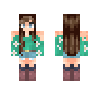 Green Tea - Female Minecraft Skins - image 2