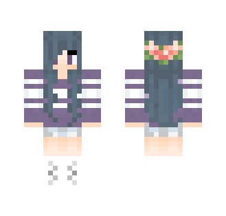 ~Flower Girl~ By KkBluekit - Female Minecraft Skins - image 2
