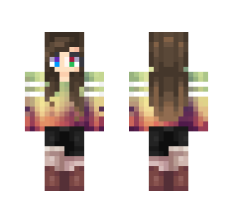 -|[Rainbow Girly girl]|- - Female Minecraft Skins - image 2