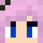 ~Pink Haired Girl~ By KkBluekit - Color Haired Girls Minecraft Skins - image 3