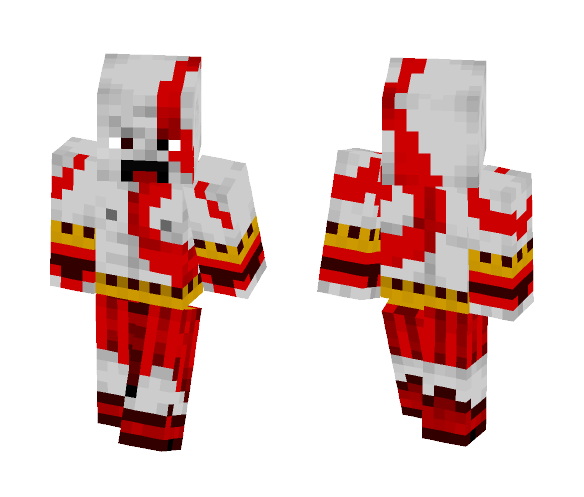 Kratos - Male Minecraft Skins - image 1
