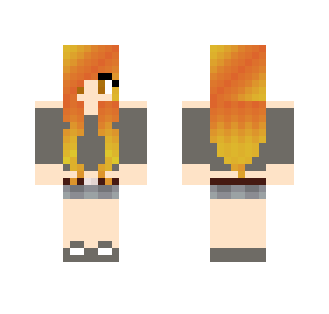 ~Blaze Girl~By KkBluekit - Female Minecraft Skins - image 2